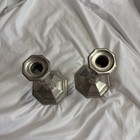 Gorham Vintage Pewter Candlestick Set Weighted Metal Candle Holder