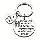 Keychains Stainless Steel Accessory For Women Men Popular Key Ring Gifts