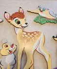 Vintage Bambi Disney Wall Hanging Decor Nursery Kids Room Flower Thumper Owl