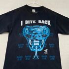 Vtg 1998 Wwf Stone Cold Steve Austion Rattlesnake I Bite Back Hyland Tee Shirt L