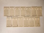  2 Lot Of 13x Vintage Vg-ex 1936 Player s Cigarettes Tennis Tobacco Sports Cards