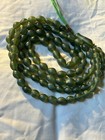 Magnificent Islamic Shah Maghsoud 99 Graduated Large Green Prayer Beads 15o Gr