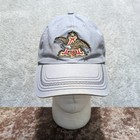 Vtg Anheuser Busch Hat Cap Gray Classic Beer Strapback Trucker Usa Budweiser