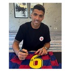 Luis Suarez Signed Original Barcelona 2019-20 Jersey  fan Print   Superior Frame