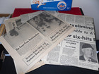 Vintage 1975 New York Mets Program   Newspaper Game Articles Lot  2  Tom Seaver