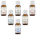 Earth   Wood Essential Oil Set 6 - 10 Ml 100  Pure Natural Therapeutic Grade Lot
