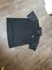 Mercedes Benz Collection Logo Exclusive Merchandise Golf Polo Black Shirt L