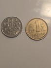 Old Collectible Coin Junk Drawer Lot Silver In Color Rare 