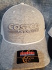 Costco Kirkland Signature Trucker Hat Snapback Mesh Back Gray And Blue