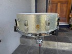 1965 Ludwig Silver Sparkle Jazz Festival Snare Drum Nice 