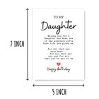 Eruditegifts To My Dearest - Birthday Card For 5 X 7 Inches  Multicolor