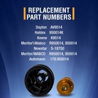 Purge Valve Kit For Ss1200 Air Dryer  haldex 950014k  Meritor R950014 