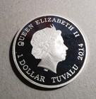 2014 Tuvalu Year Of The Horse  wealth  Silver  1  