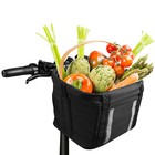 Dog Bike Basket Carrier Pet Bicycle Front Carrier Backpack For Small Cat And Dog