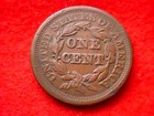 1853 Braided Hair Large Cent Nice Brown Coin      96