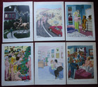Huge Lot Of 50 Diff John Dempsey Full Magazine Page Risqu   Comic Cartoon Art