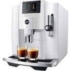 Jura E8 Fully Automatic Coffee Machine Piano White  ec   Free Ship Worldwide New