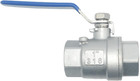 1  Npt Female Ss 316 Stainless Steel Full Port Ball Valve Vinyl Handle Wog1000
