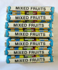 Pez Vintage Mixed Fruit Candy Refill Packs Large Font Made In Usa Lot Of 7