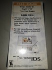 Nintendo Ds Pokemon Diamond  43 Diagla Rare Promo bookmark brochure gametips  17
