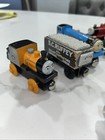 Vintage Lot Of Thomas The Train   Friends Magnetic Wooden Railway Engines   Cars