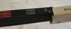 Gates 3vx630 Super Hc Cogged V-belt 3 8  X 63  Heat And Oil Resistant