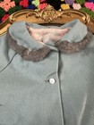Vintage Doll Jacket Wool With Fur Embellishment For French German Bisque Doll