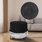 Black Wet Dry Shop Vacuum Cover 24  d X 26 5  h Waterproof Dustproof Drawstring