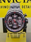 Invicta Aviator Men s Watch 48mm Gunmetal Steel With Black Aviator Dial New 