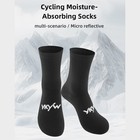Ykyw Racing Cycling Socks Breathable Moisture-absorbing Running Sports Socks