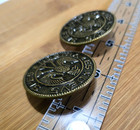 18th Cen German Soldier Button From American Revolutionary War God Is Our Hope