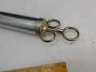 Vintage Veterinary Dose Syringe  14  Nickel Plated