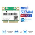 Mini Pci-e Wifi 6e Card 802 11ax Wireless Bluetooth 5 2 For Laptop Windows 10 11