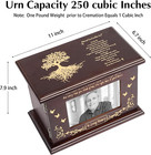 Cremation Urns For Human Ashes Adult Male Female  Urn For Ashes For Women Men Wi