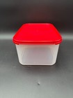 Tupperware Modular Mates 18 Cup Container With Red Lid