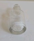 Antique Blown Glass Apothecary Bottle With Stopper Chemical Medical Empty