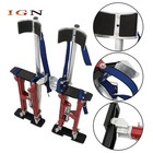 18 -30  Red Drywall Stilts Adjustable Aluminum Tool For Painting Painter Taping