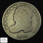 1829 Capped Bust Silver Dime 10c - Cleaned