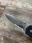 Vintage Al Mar Folding Knife Seki Japan Custom Fused Spyderco Clip 