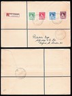 Papua New Guinea Cover 1937 Registered Port Moresby To Uk Kgvi Coronation Z1184