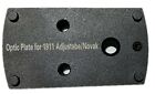 Novak adjustable 1911 Pistol Mount Plate Fits Doctor vortex Venom Red Dot Sight