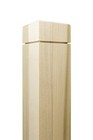 300n Square Newel Post - Premium Hardwood Staircase Newel 3    X 48    1 Poplar