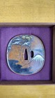 Authentic Japanese Sword Tsuba Certificate Of Authenticity Samurai Vintage