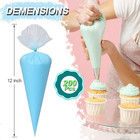 200pcs Disposable Icing Piping Bags - 12 Inch Pastry Bag Frosting Bags For Cake 