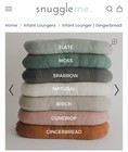Snuggle Me Organic Infant Lounger