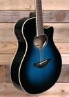 Yamaha Apx600 Thinline Acoustic electric Guitar Oriental  Blue Burst