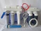 6 Stage 100 Gpd Reverse Osmosis di Aquarium Reef Water Filter System 0 Ppm Rodi