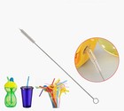 Waf Straw Brush  Washing Brushes Tool Nylon Skinny Pipe Tube Strawbrush-10pcs 