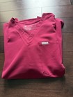 Figs Women s Scrub Set Deep Cranberry - Zamora Joggers M tall And Catarina Top M