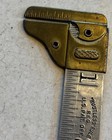 Vintage The Rustless Rule Buffalo Ny 6    Aluminum   Brass Caliper Rule Ruler Tool